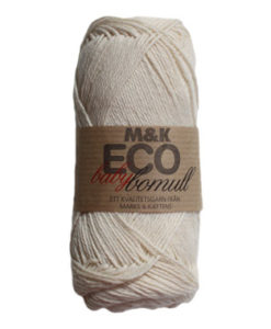M&K Eco babybomull Natur - 901-882