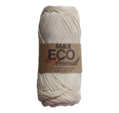 M&K Eco babybomull Natur - 901-882