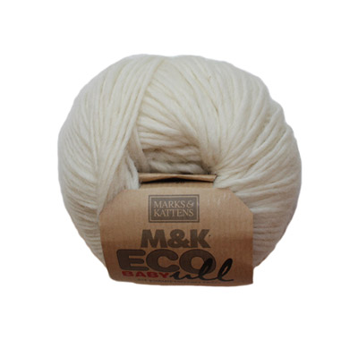 M&K Eco Babyull Vit - 173-574