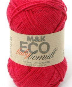 M&K Eco babybomull Röd - 905-2045