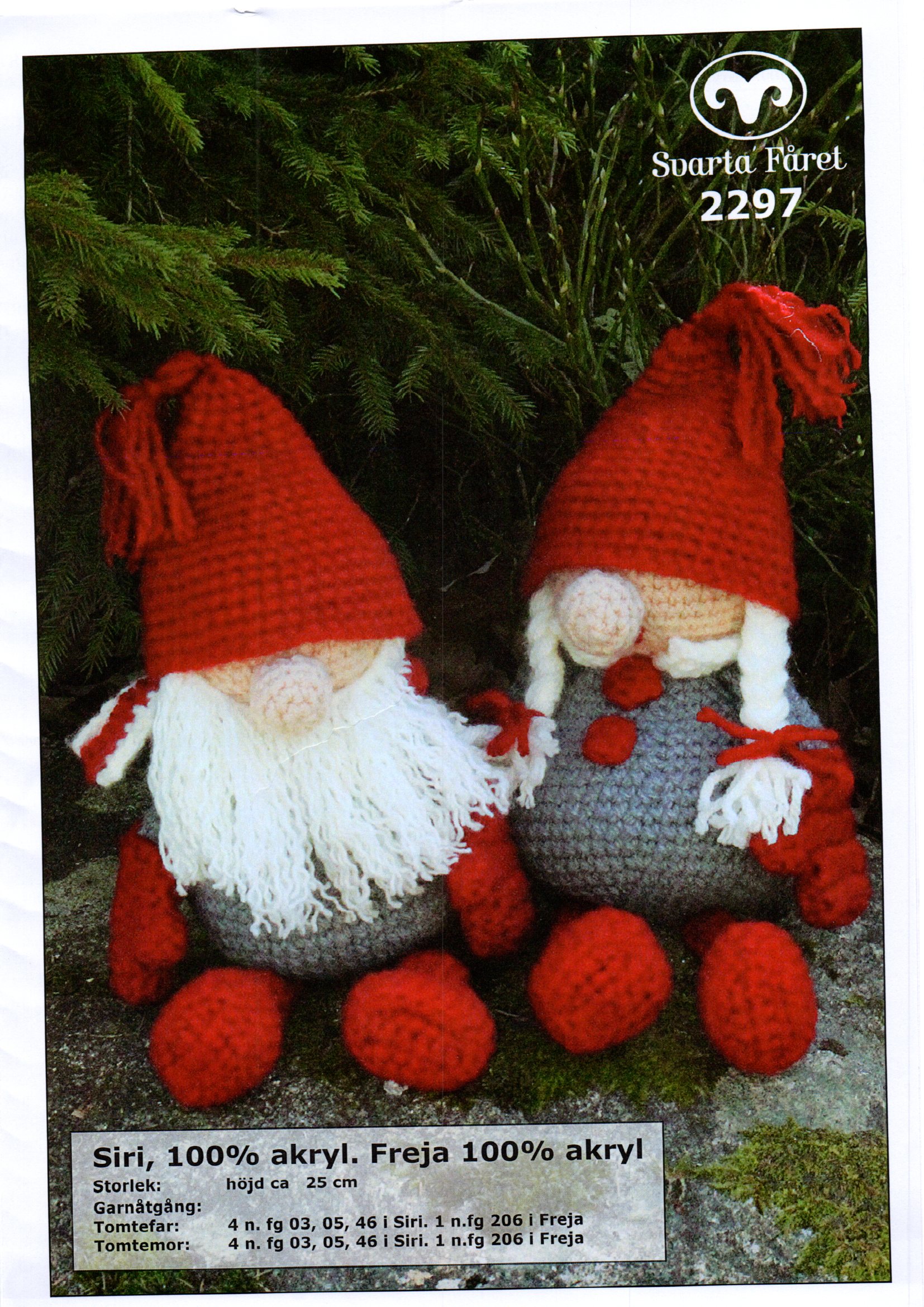 Virkmönster jul Köp mönster för att virka till jul