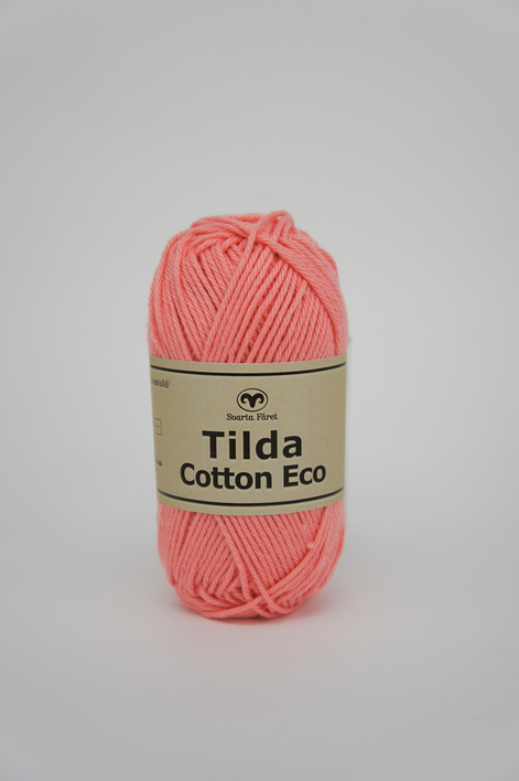 Tilda Cotton Eco Mini Ljus korall 236