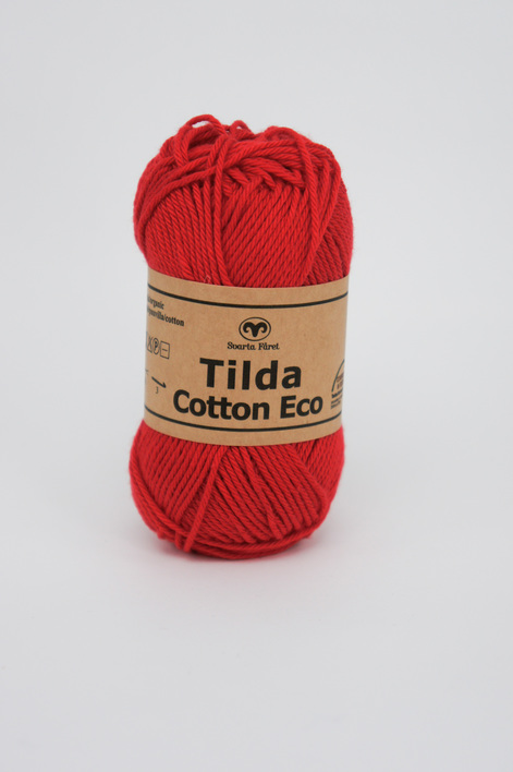 Garntorget Tilda Cotton Eco Mini Röd 245